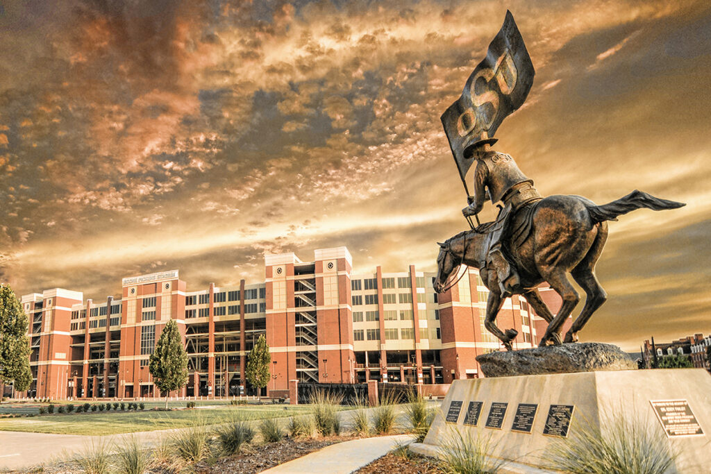 T.Boone Pickens Stadium & Spirit Rider